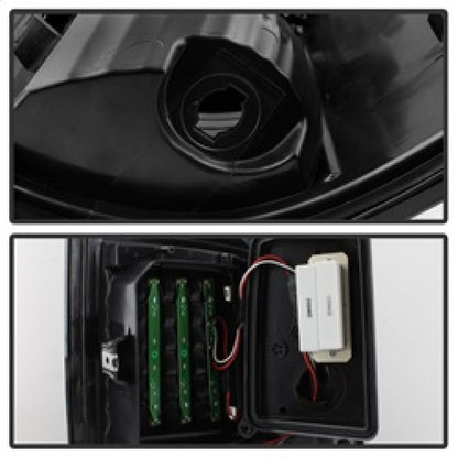SPYDER xTune 09-18 Dodge Ram 1500 (Incandescent Model) LED Tail Lights - Blk (ALT-ON-DR09-LBLED-BK) 5082206 5082206 Photo - Unmounted