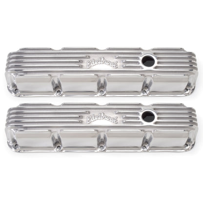 Edelbrock Valve Cover Classic Series Chrysler Magnum V8 Polshed 4177 4177 Photo - Primary