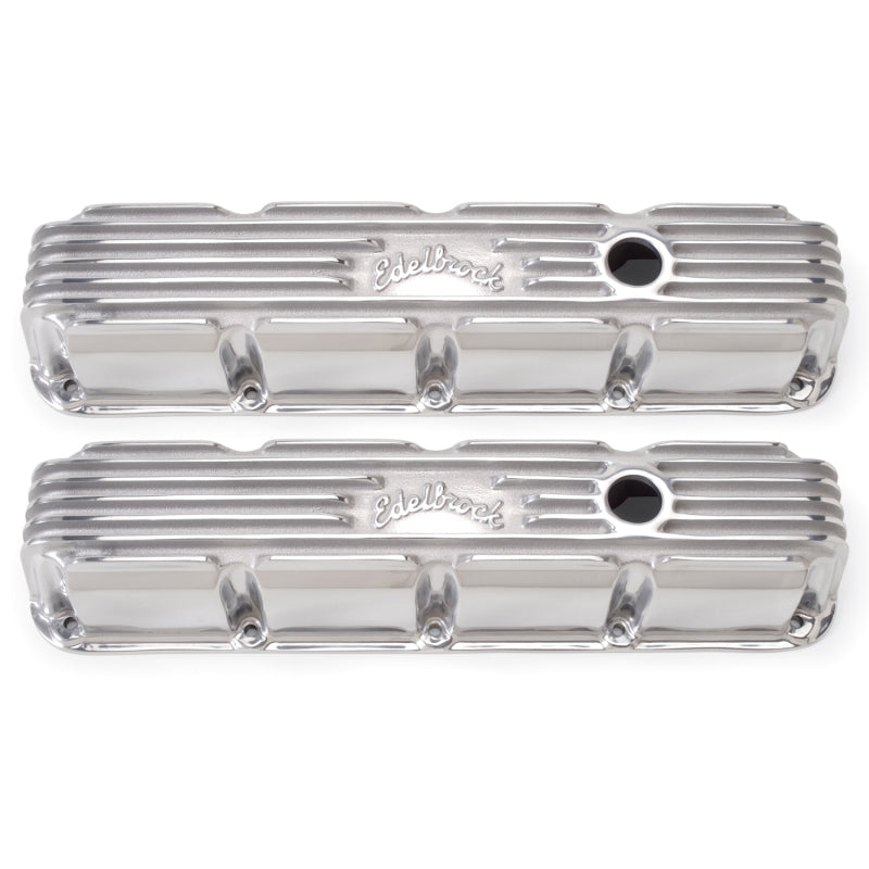 Edelbrock Valve Cover Classic Series Chrysler Magnum V8 Polshed 4177 4177 Photo - Primary