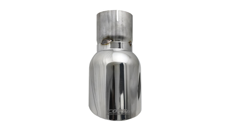 Corsa Performance Single Universal 3.0in Inlet/4.5in Outlet Polished Pro-Series TK009 Photo - Primary