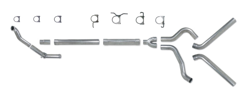 Diamond Eye Performance Diamond Eye KIT 4in TB MFLR RPLCMENT PIPE DUAL SS 94-97 5 7 3L F250/F350 PWRSTROKE NFS W CARB STDS K4308S-RP K4308S-RP Photo - Primary