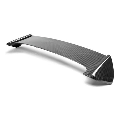 STI-Style Carbon Fiber Rear Spoiler For 2008-2014 Subaru WRX/STi HB RS0809SBIMP-STI-LED Photo - Primary