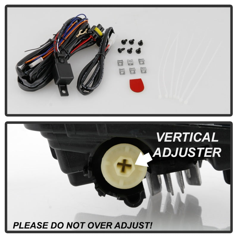 Spyder 19-20 Chevy Silverado 1500 OEM Style Full LED Fog Light w/Switch - Clear (Wont Fit RPO U12) 5086983 5086983 Photo - Unmounted