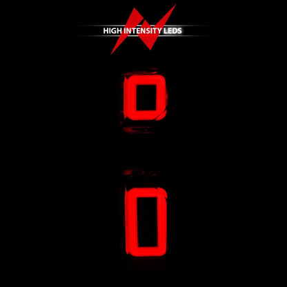 ANZO 19-21 Chevy Silverado Work Truck Full LED Tailights Chrome Housing Red Lens G2(w/C Light Bars) 311419 311419 Photo - Unmounted