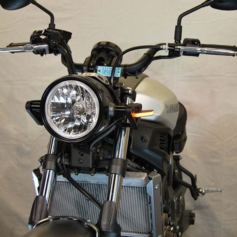 New Rage Cycles 22-24 Yamaha XSR 700 Front Turn Signals w/Load EQ XSR700-FS-22 XSR700-FS-22 Photo - Primary