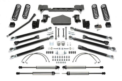 Fabtech 07-18 Jeep JK 4WD 2-Door 3in Crawler System w/DL Shocks K4057DL K4057DL Photo - Primary