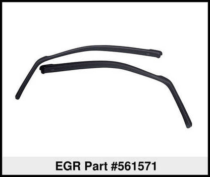 EGR 14+ Chev Silverado/GMC Sierra Reg Cab In-Channel Window Visors - Set of 2 561571 561571 Thumbnail
