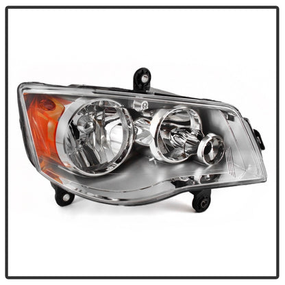 SPYDER xTune 11-17 Dodge Grand Caravan Passenger Side Headlight - OEM Right (HD-JH-CHRTC08-OE-R) 9042522 9042522 Photo - Unmounted