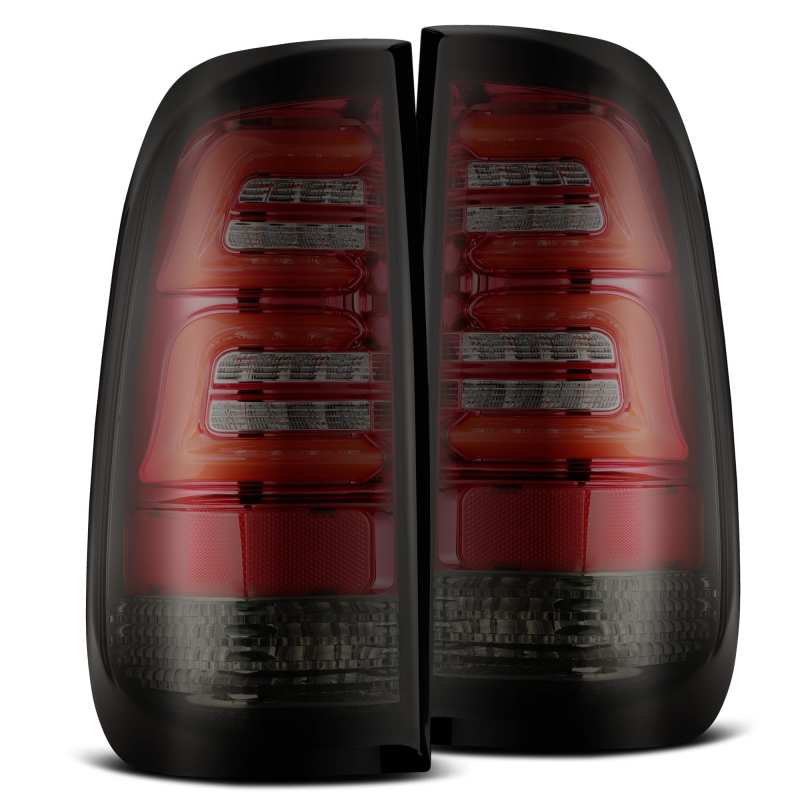 AlphaRex 97-03 Ford F-150 (Excl 4 Door SuperCrew Cab) PRO-Series LED Tail Lights Red Smoke 654020 654020 Photo - Primary