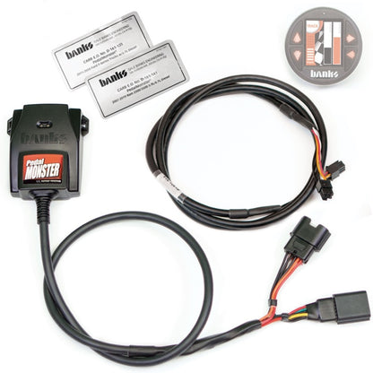 Banks Power Pedal Monster Throttle Sensitivity Booster for Use w/ Exst. iDash - 07-19 Ram 2500/3500 64311-C 64311-C Photo - Primary