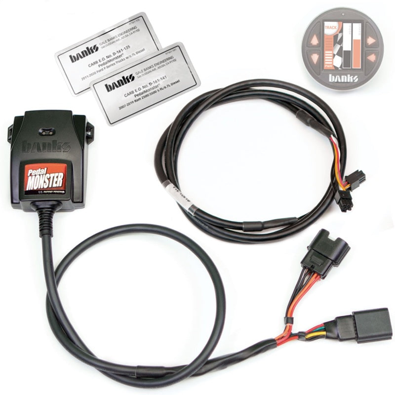 Banks Power Pedal Monster Throttle Sensitivity Booster for Use w/ Exst. iDash - 07-19 Ram 2500/3500 64311-C 64311-C Photo - Primary