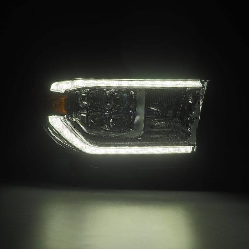 AlphaRex 07-13 Toyota Tundra / 08-17 Sequoia NOVA LED Proj HL Chrome w/Actv Light Seq. Sig + DRL 880819 880819 User 6