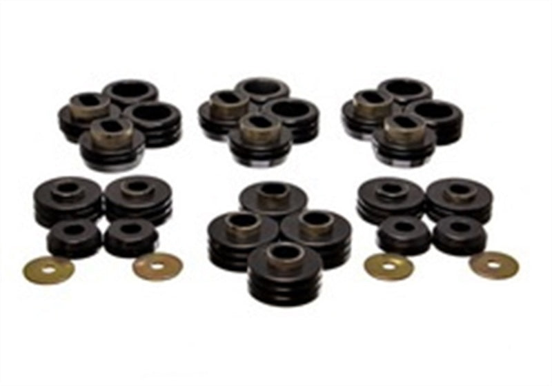 Energy Suspension Body Mount Set Black Chevrolet C10 Suburban All 1981-1986 3.4124G Photo - Primary