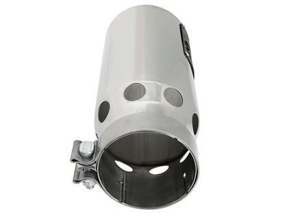 aFe MACH Force-Xp 4in 409 Stainless Steel Exhaust Tip Polished 49T40501-P122 Photo - Unmounted