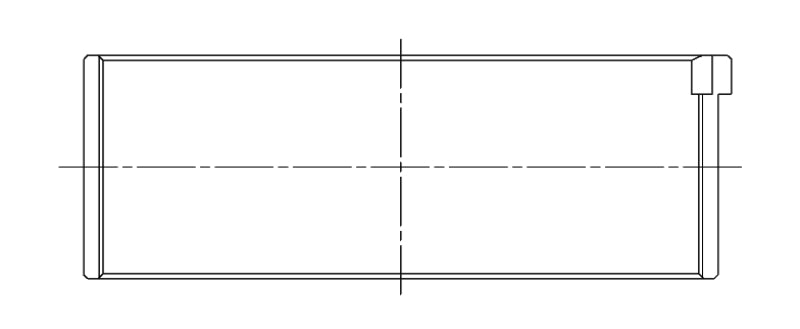 ACL MINI W11B16 TRITEC .25mm Oversized Performance Rod Bearing Set 4B2902H-.25 4B2902H-.25 Technical Drawing