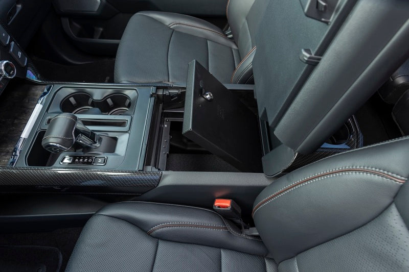 Tuffy Products Tuffy Ford F150 Console Safe W/ Combo Lock For W/ Flow Thru Console 376-01-A 376-01-A Photo - Mounted