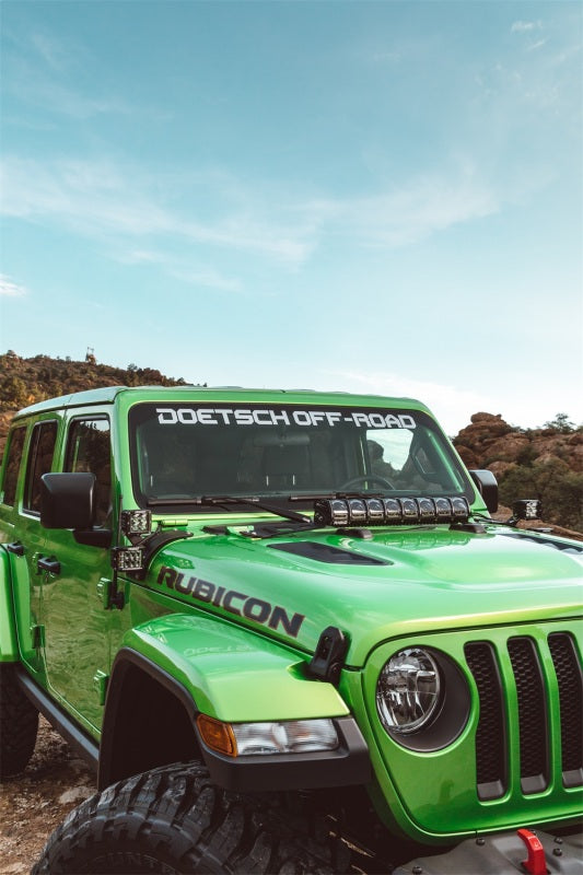 Rigid Industries 2018 Jeep Wrangler JL Adapt Hood Mount Fits 20" Adapt 41665 41665 User 2