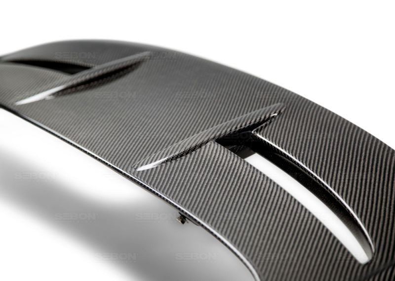 Seibon 11-15 Ford Fiesta (Hatchback) ST-Style Carbon Fiber Rear Spoiler RS14FDFI-ST RS14FDFI-ST Photo - Primary