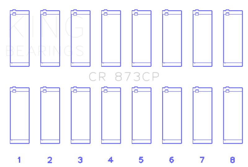 King Engine Bearings KING Rod Bearings Engine Components Bearings main image