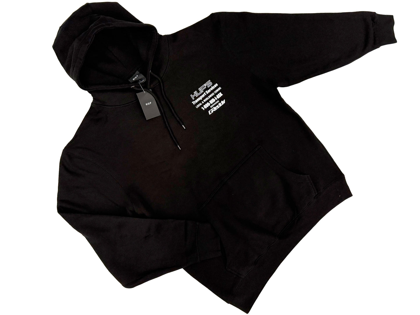 GReddy HUF x GReddy Tow Pullover Hood - Black
