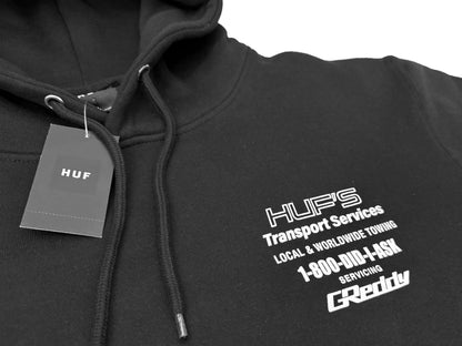 GReddy HUF x GReddy Tow Pullover Hood - Black