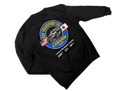 GReddy HUF x GReddy Transport Crewneck - Black