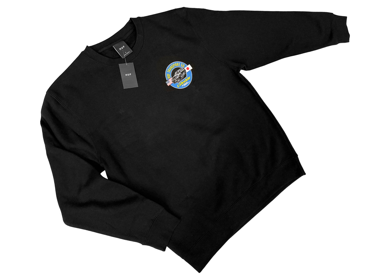 GReddy HUF x GReddy Transport Crewneck - Black
