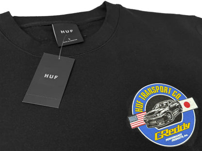 GReddy HUF x GReddy Transport Crewneck - Black
