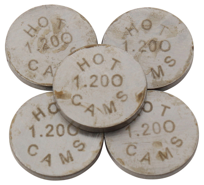 Hot Cams 04-08 400 DVX/02-16 CRF 450 R 1.200mm Shim Kit - 5 Pack 5PK948120 5PK948120 Photo - Primary