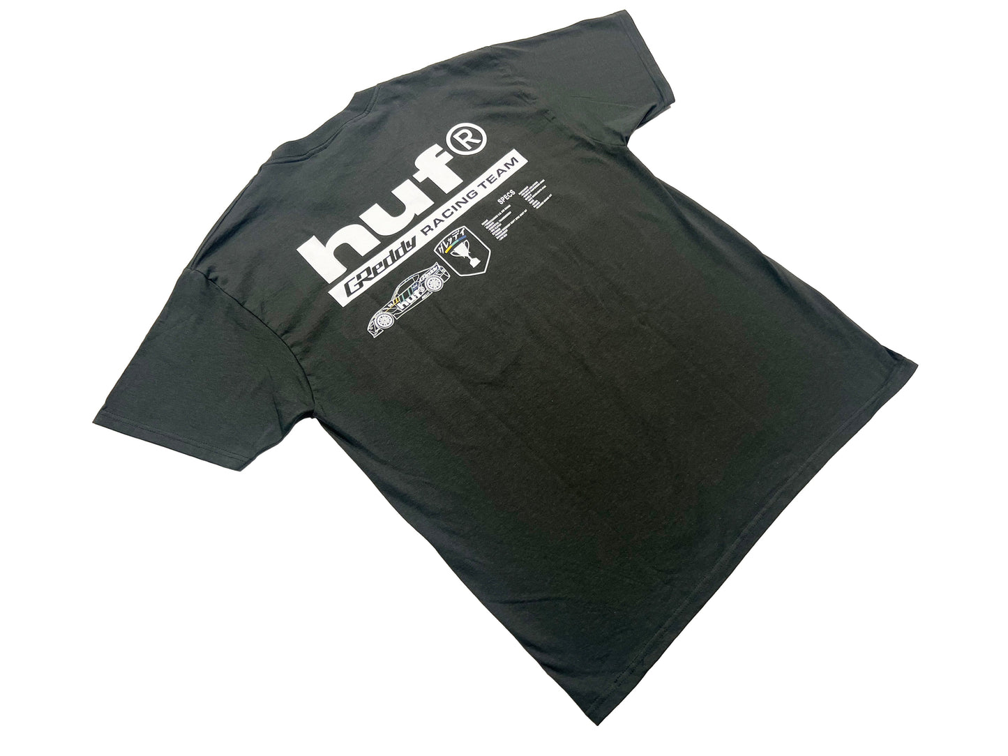 GReddy HUF x GReddy Racing Performance (oversized) Tee - Washed Black