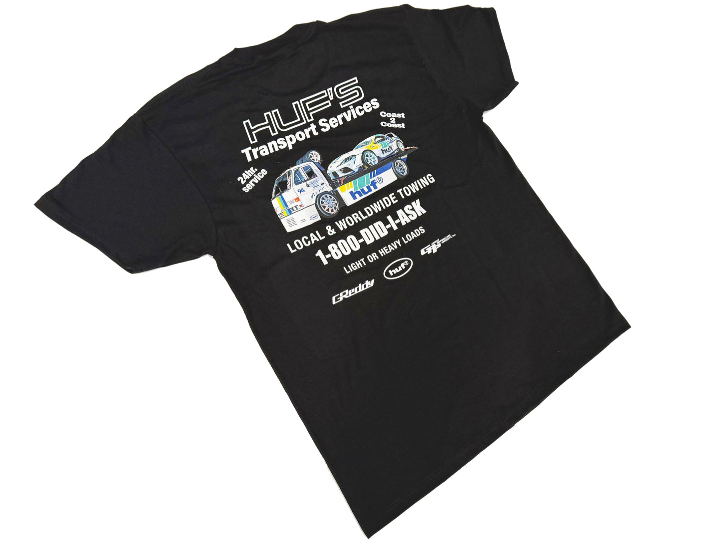 GReddy HUF x GReddy Tow S/S Tee - Black
