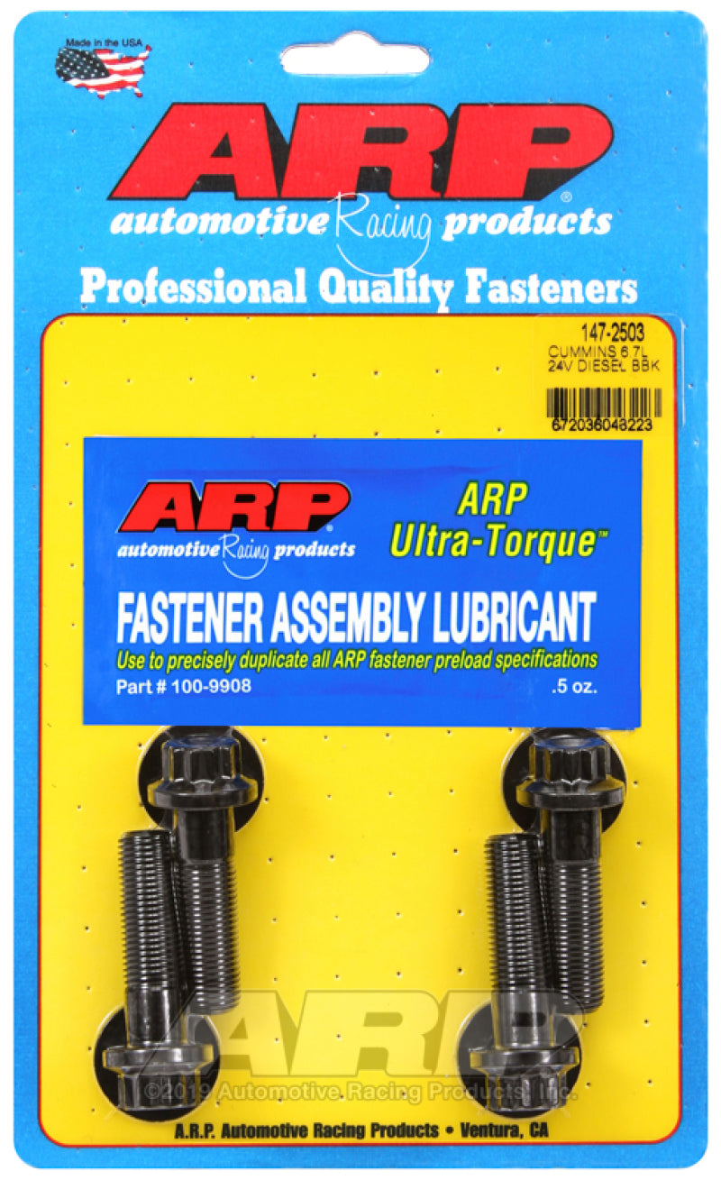 ARP Cummins 6.7L 12/24V Diesel Harmonic Damper Bolt Kit 147-2503 User 1