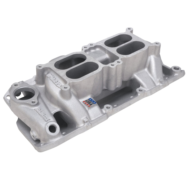 Edelbrock Performer Rpm Dual-quad Air-gap For Small-block Chevy 7525 Photo - out of package