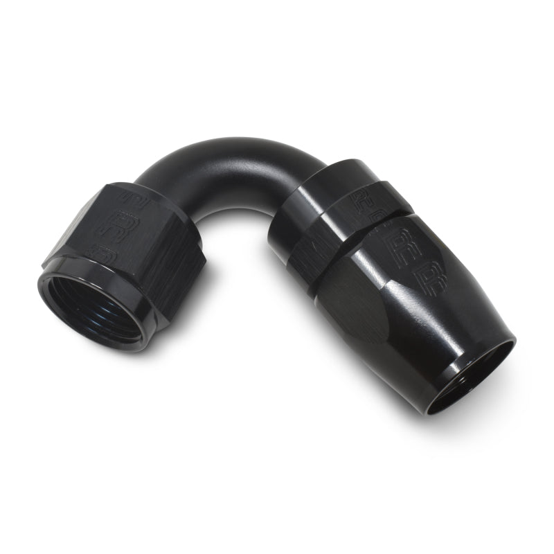 Russell Full Flow Swivel 120° Tight Radius Hose Ends - Black 613405 Photo - out of package