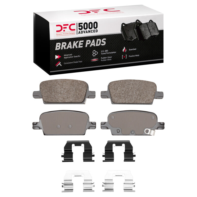DFC DFC 5000 Advanced Ceramic Brake Pads Brakes, Rotors & Pads Brake Pads - OE main image