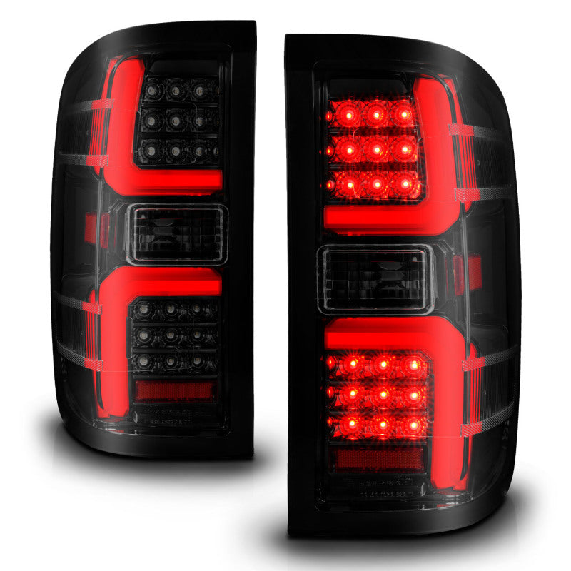 ANZO 15-19 Chevrolet Silverado 2500 HD/3500 HD LED Taillight w/ Sequential Black Housing/Smoke Lens 311451 311451 User 1