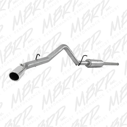 MBRP 14-UP GM 1500  4.3L V6 5.3L V8 3in Cat Back MBRS5080AL S5080AL Photo - Primary
