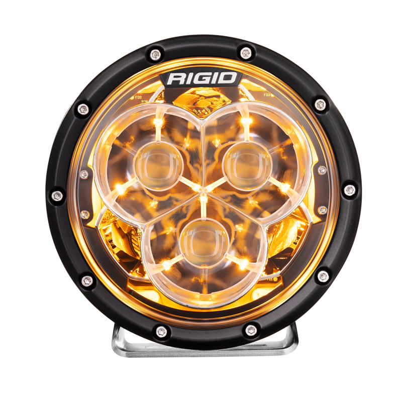 Rigid Industries 360-Series Laser 6in Amber Backlight 36211 36211 Photo - Unmounted