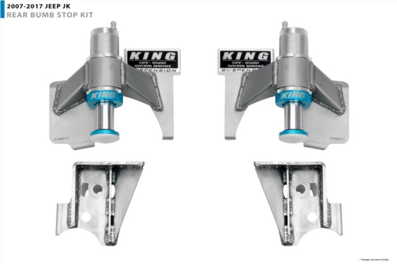 King Shocks 07-18 Jeep Wrangler JK Rear 2.0 Dia Bump Stops (Pair) 20001-151 20001-151 User 1