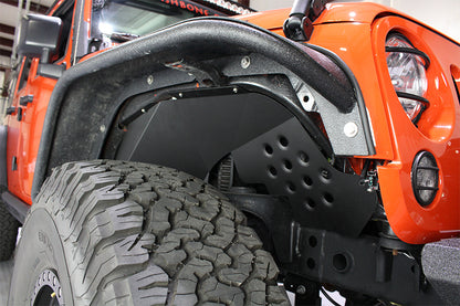 Fishbone Offroad 07-18 Jeep Wrangler JK Aluminum Front Inner Fenders FB33007F FB33007F Photo - lifestyle view
