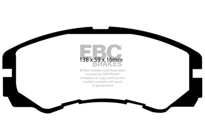 EBC Disc Brake Pad Set DP4973R Photo - Primary