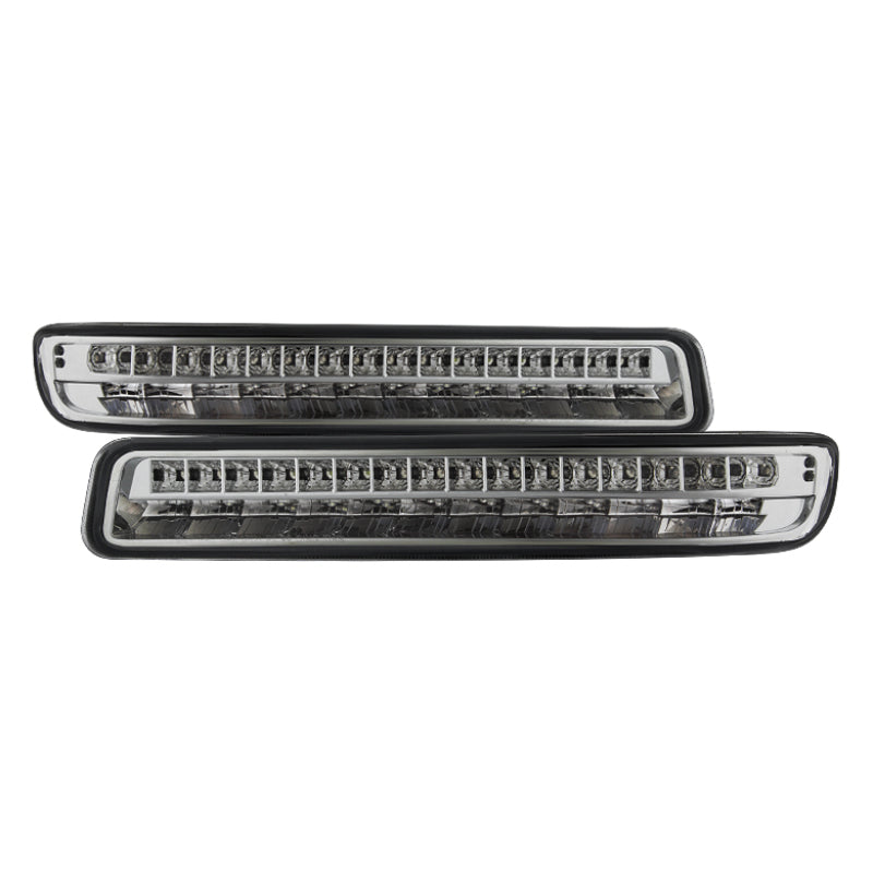 SPYDER xTune 99-06 GMC Sierra (Excl Denali) Full LED Bumper Lights - Chrome (CBL-GSI99-LED-C) 9029318 9029318 Photo - Primary