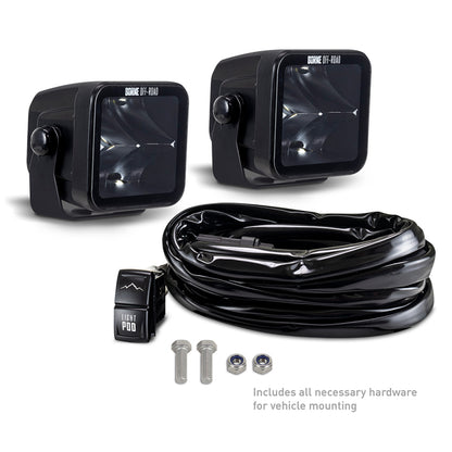Borne Off-Road Light Pods (Kit of 2) 3x3 Spot BNLT-LP33-2S BNLT-LP33-2S Photo - Primary