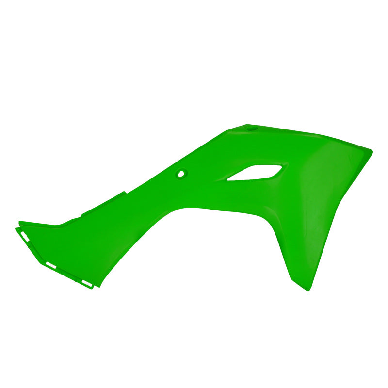 Cycra 2024 Kawasaki KX450 Radiator Shrouds - Green 1CYC-1872-72 1CYC-1872-72 User 1