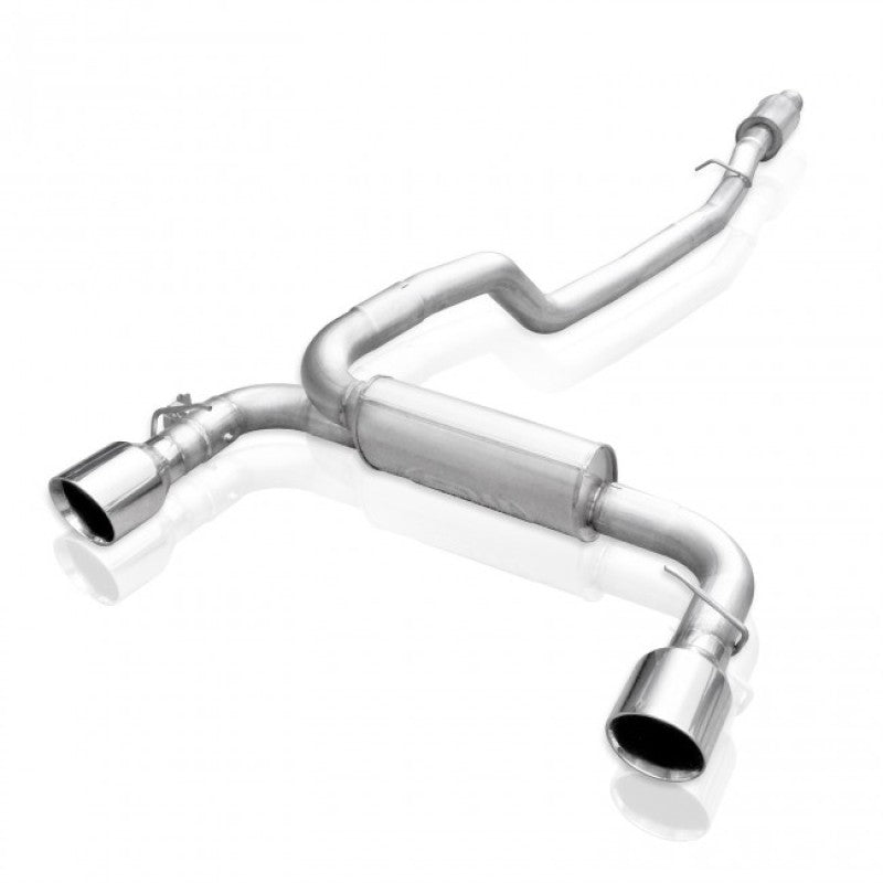 Stainless Works 2016-18 Ford Focus RS 3in Catback Vintage Round Muffler 5in Tips FCRS16CB FCRS16CB Photo - Primary