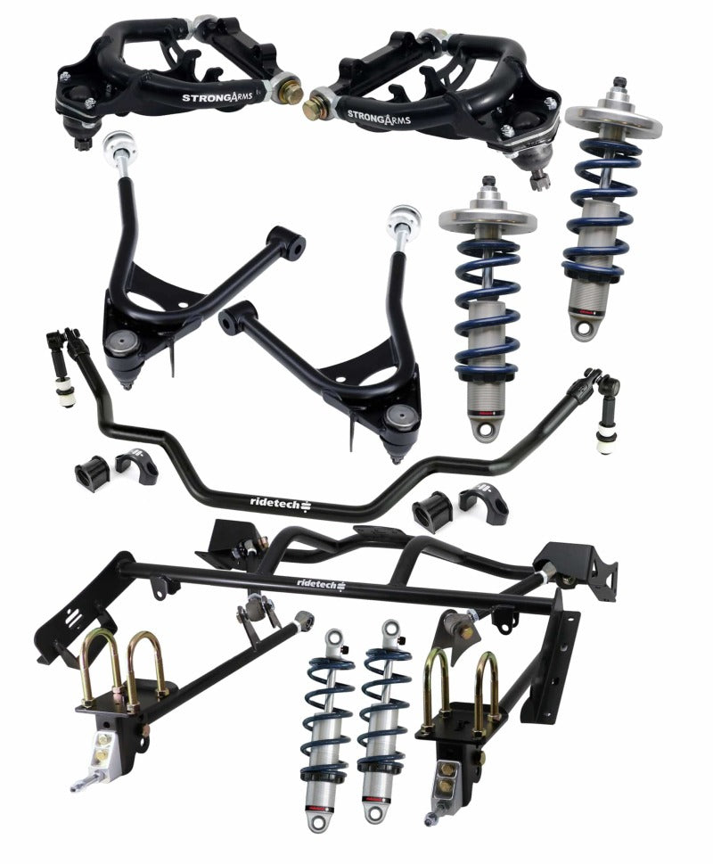 Ridetech 67-70 Ford Mustang HQ CoilOver Suspension System 12100202