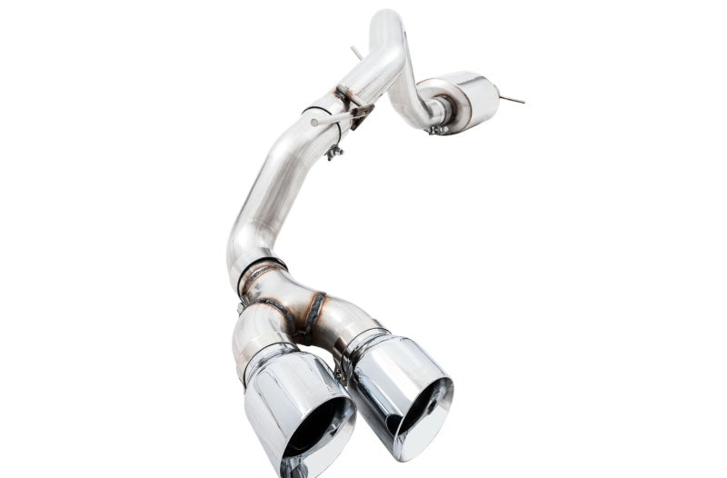 AWE Tuning 2019+ Ford Ranger 0FG Performance Exhaust System w/Chrome Silver Tips & Bash Guard 3015-22072 3015-22072 Photo - Primary