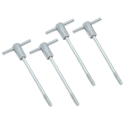 Spectre Chevy Center Bolt Valve Cover Bolt Set T-Bar - Chrome 4 Pack 5288 5288 Photo - Primary