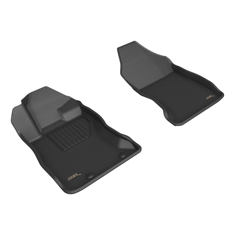 3D MAXpider 3D MAXider 22-23 Subaru WRX Kagu Black Floor Mats - Row 1 L1SB03611509 L1SB03611509 Photo - Primary