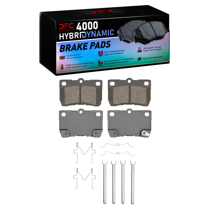 DFC DFC 4000 HybriDynamic Brake Pads Brakes, Rotors & Pads Brake Pads - OE main image